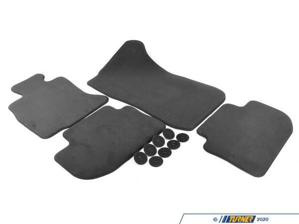 Genuine BMW Floor Mat Set - Anthracite - F06 51477288609