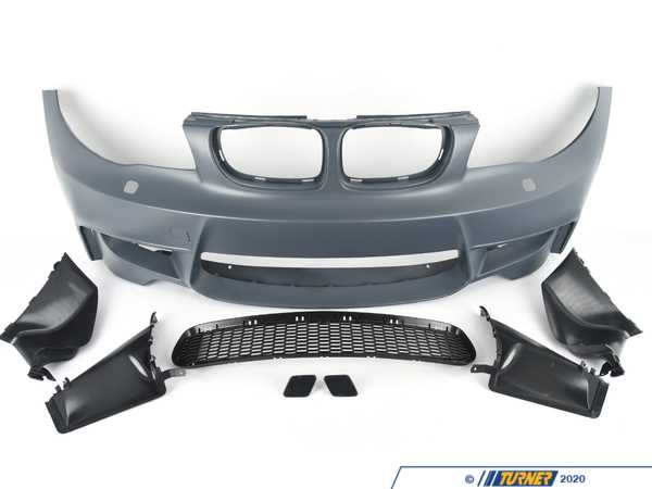 ECS 1M Style Front Bumper With Airduct - BMW E82 022018ecs01