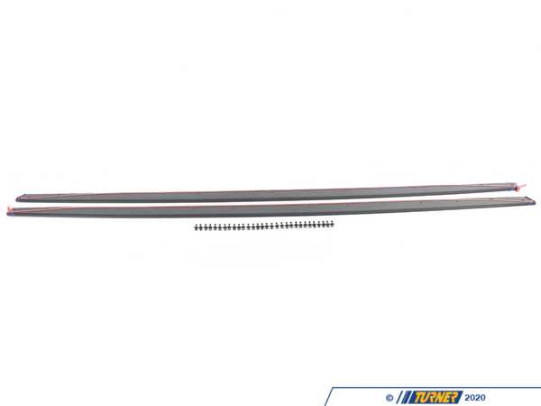 AUTOTECKNIC BMW M Performance F80 M3 Side Sill Set - Matte Black  F80-SILL-MBns