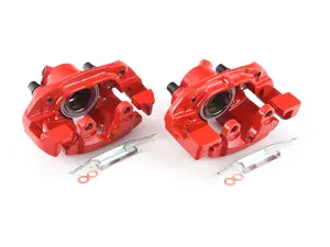 Red Powder Coated Calipers - Front Set - E36 / Z3
