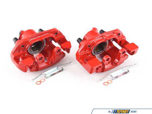 Power Stop Red Powder Coated Calipers - Front Set - E36 / Z3 S1618