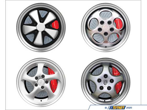 Rennline 911 Coaster Set - Classic PC01CLASSIC
