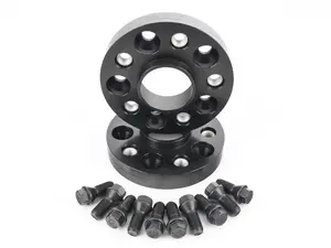 H&R 25mm DRA Series Bolt-On Wheel Spacers - Black - 66.5mm CB - F39 F48 F90 & G Series BMW