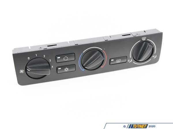Genuine BMW Front Plate Of Controls Air Conditioner - E46 64116904311