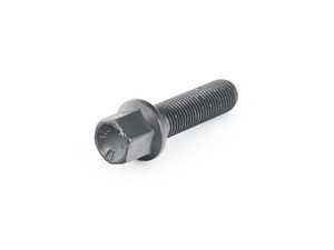 Black Mercedes Ball Seat Wheel Bolt - Priced Each