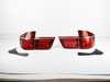 Depo E70 LCI Style Tail Light Set w/ LED Accent Bars - Red/Clear 444-1961FXAE-CR View 1