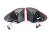 Depo E70 LCI Style Tail Light Set w/ LED Accent Bars - Red/Clear 444-1961FXAE-CR View 4