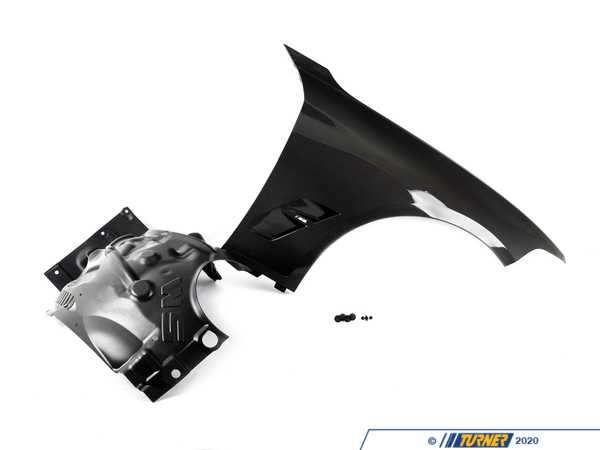 Genuine BMW Carbon Fiber Front Fender (RIGHT SIDE ONLY) - F87 M2 41352449804