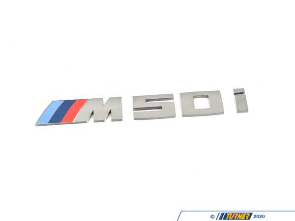 Genuine BMW Model Emblem - M50I - G07 51148093998
