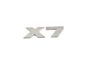 Model Emblem - X7 - G07