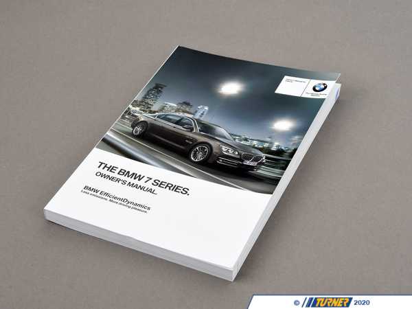 Genuine BMW Owner's Manual F01 - F02 - F03 - F01, F02 01402917402