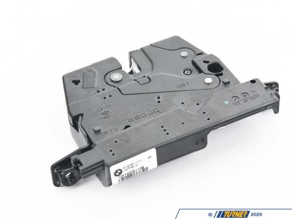 Genuine BMW Genuine BMW Trunk Lid Lock - 51247200511 - F31 51247200511