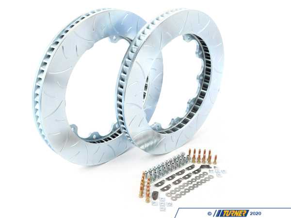 Brembo BMW Brembo Type 3 Slotted Rotor Re-Ring Kit - 355x32mm  906570-906571KT
