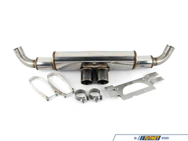 Supersprint PORSCHE 997 Carrera 3.6i (325 Hp) '04 -> '08 Rear exhaust OO90 central exit 245226