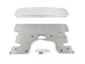 Turner Aluminum Skid Plate - Milled Finish - F10 M Sport AWD