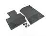 WeatherTech Front All-weather Rubber Floor Mats - Black - F25 W258 View 1
