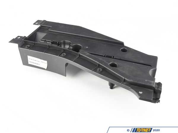 Genuine BMW Trunk Side Member - Left Front - Black - E53 51478244763
