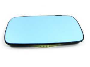Genuine BMW Blue Tinted Mirror Glass - Left Side - E30