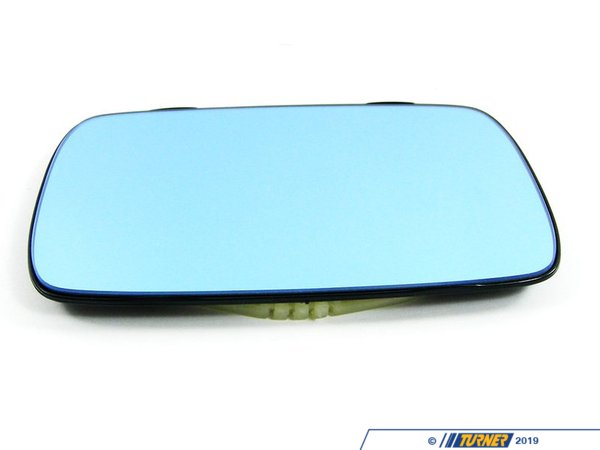 Genuine BMW Genuine BMW Blue Tinted Mirror Glass - Left Side - E30 51161901170