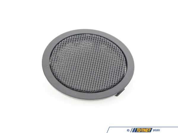 Genuine BMW Genuine BMW Trim, High-Range Speaker Schwarz - 51426969561 - E70,E71 51426969561