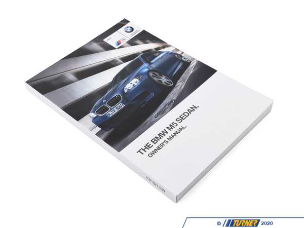 Genuine BMW Owner's Manual For F10 M5 - F10 01402963667