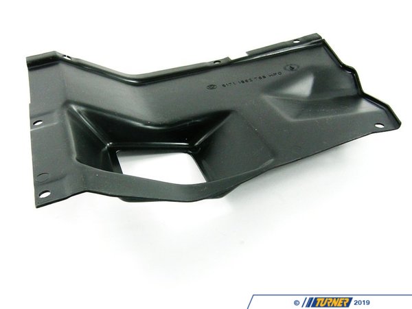 Genuine BMW Genuine BMW E30 Lower Fender Liner W/Air Duct - Right - E30 318i 318is 325ix 325i 325is 325e 51711962768