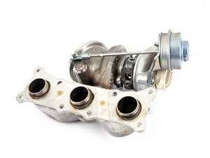OEM Mitsubishi Turbocharger With Manifold - Cyl 1-3 - F01/02 E71 N54