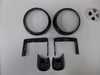 ECS Front Dash A/C/Heater Vent Trims Gloss Black - Set Of 6  BM126-MI14BK-4 View 1