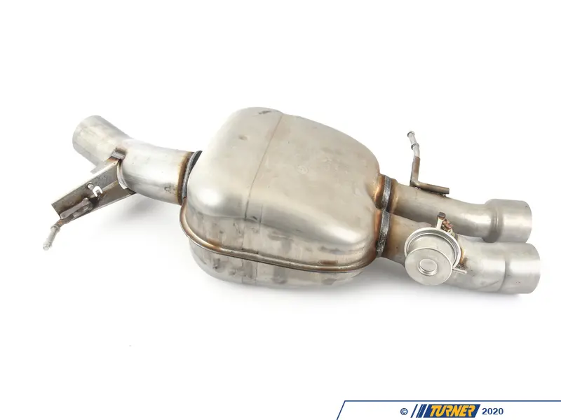 18307849760 - Rear Muffler - Left - With Exhaust Flap - F06