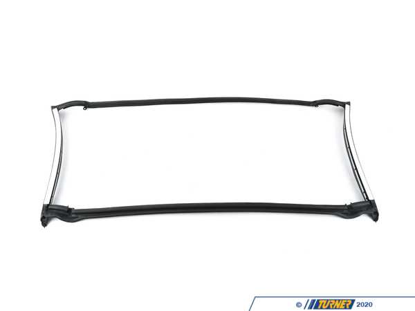 Genuine BMW Genuine BMW Seal For Roof Tray, Center Alu Matt - 54377217243 - E93 54377217243
