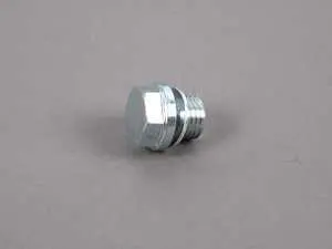 Genuine BMW Screw Plug With Gasket Ring - 11121740003