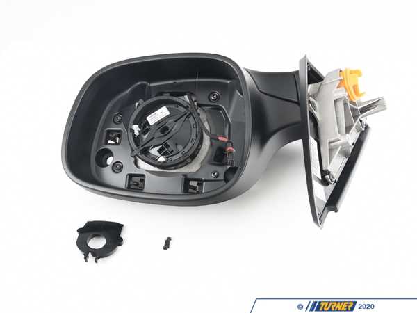 Genuine BMW Heated Mirror Without Glass - Right - F25 51167264122