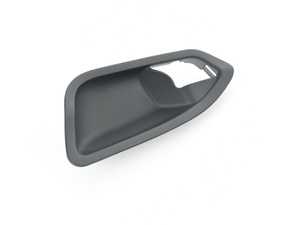 Genuine BMW Cover, Door Opener, Inside L - 51417274487 - Schwarz