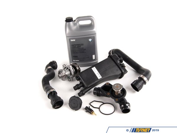Packaged by Turner Basic Cooling System Service Kit - E39 525i 528i 530i M52 2.8L M54 2.5L 3.0L (09/1998+) E39M5XBCKT