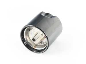 TAILPIPE TIP, BLACK CHROME