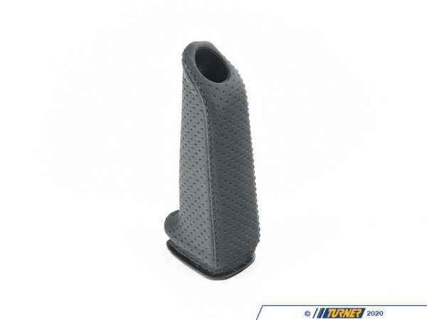 Genuine BMW Genuine BMW Parking Brake Handle - Black Leather 34408036495