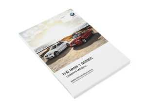 Genuine BMW Owner's Manual For E82, E88 W/O Idrive - 01402609079 - E82