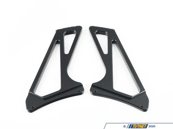 RKP RKP Satin Black GTS Wing High Mounts - F82 M4 RKP-F8X-GTS-RWMB