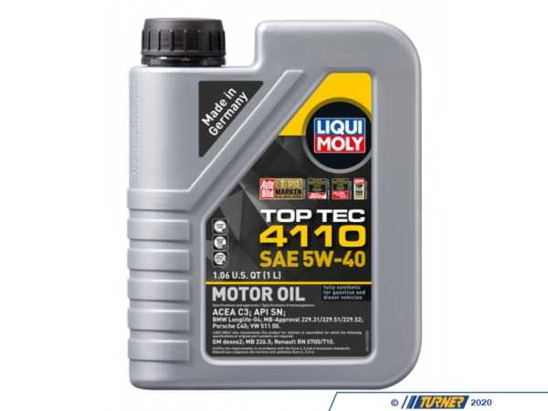 Liqui-Moly Liqui-Moly Top Tec 4110 Engine Oil (5w-40) - 1 Liter 22120