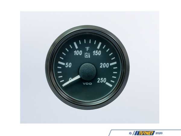 VDO SingleViu 52mm 10bar oil pressure gauge. 0-4.5V sender required. - Priced Each  A2C3832690030