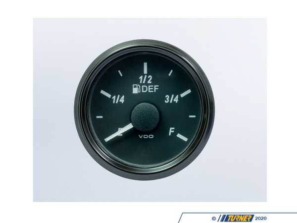 VDO SingleViu 52mm DEF Level Gauge. 240-33 ohm sender required. - Priced Each  A2C3832750030