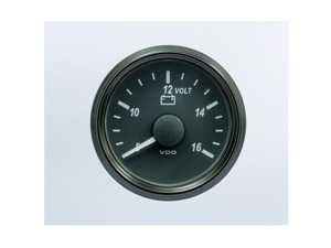 SingleViu 52mm Voltmeter for 12V systems - Priced Each 