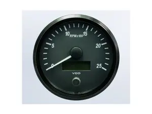 SingleViu 100mm 2500RPM Tachometer - Priced Each