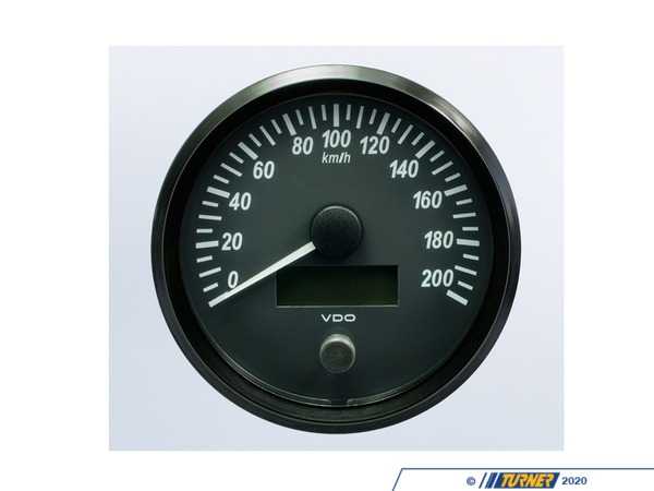 VDO SingleViu 100mm 200km/h Speedometer - Priced Each  A2C3832840030