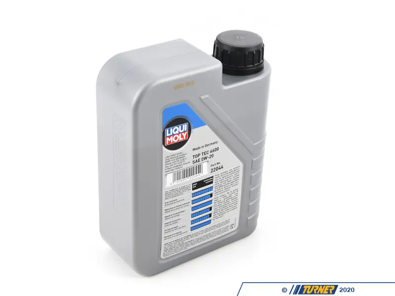 22044 - Liqui-Moly TOP TEC 6600 0W-20 - 1 Liter | Turner Motorsport