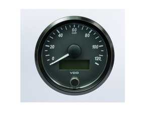 SingleViu 80mm 120km/h Speedometer - Priced Each 
