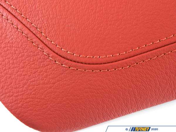 Genuine BMW Arm Rest - Center - Leather - Coral Red - Z4 51169181213