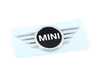 Genuine MINI Trunk Emblem - Newer Design 51149447808 View 1