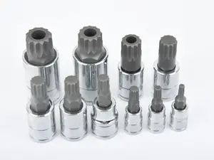 10 Piece Triple Square Socket - Set - CTA Tools