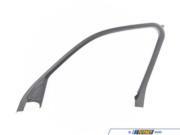 Genuine BMW COVER, WINDOW FRAME, 51337299532